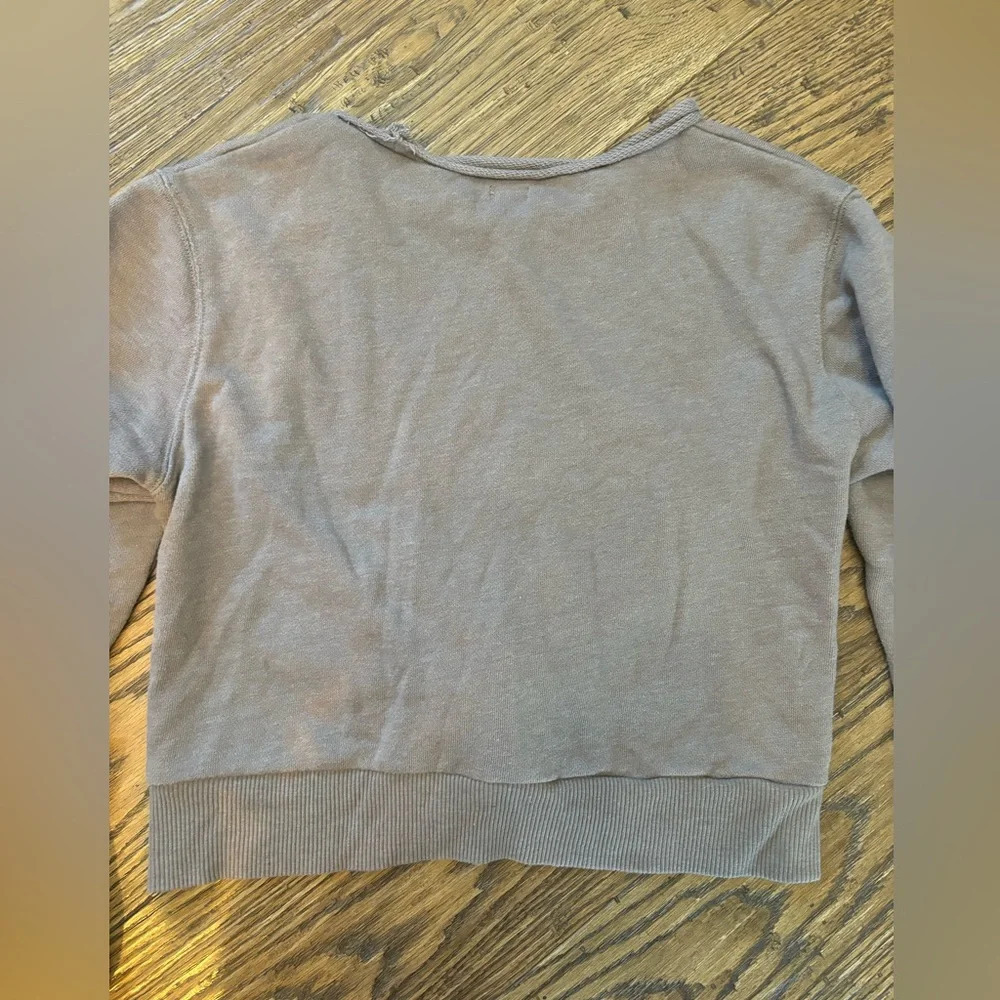 Aerie sz M crop light weight sweatshirt - Picture 6 of 6